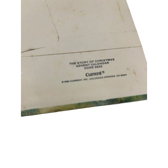 Vintage Current Christmas The Story of Christmas Paper Pop up Advent Calendar 19 - Picture 5 of 13